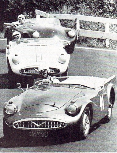 Name:  Motor racing Pukekohe 1964 Trevor Sheffield Daimler SP250 # 3. 25CCI21072015 (3) (382x500).jpg
Views: 1005
Size:  114.6 KB