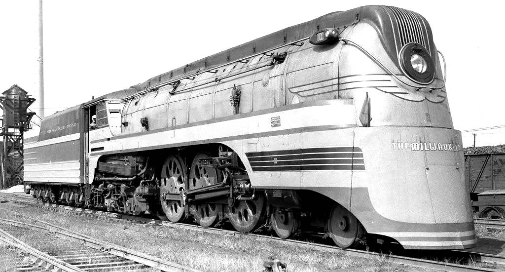 Name:  photo-chicago-train-milwaukee-route-ultra-streamlined-steam-engine-and-tender-1938.jpg
Views: 5966
Size:  106.7 KB