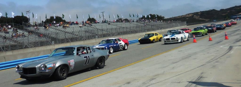 Name:  1970 Chev Camaro leads the pack to the startline..jpg
Views: 689
Size:  124.4 KB