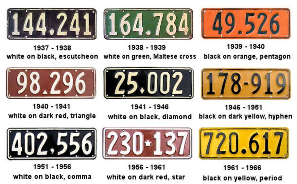 Name:  NZ Number plates #3, 1937 - 1966 - 64-66 permanent plates intro..jpg
Views: 1476
Size:  91.7 KB