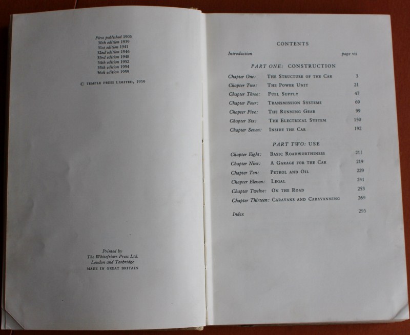 Name:  Motoring Books #55 The Motor manual 1959 edition Contents 2018_09_27_0552 (800x654).jpg
Views: 891
Size:  92.3 KB