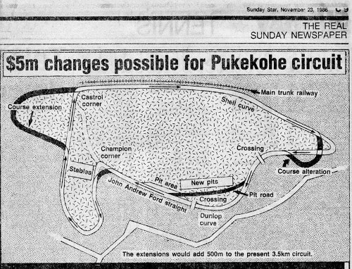 Name:  Motor Racing Pukekohe #45 1986 Plans for revised Track Map only Sunday paper Milan Fistonic  (50.jpg
Views: 1306
Size:  130.8 KB