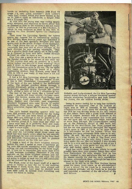 Name:  Lycoming Special #16 B SCW Feb '67 article Car and Jim Boyd page 2 Brian Ferrabee  (448x640).jpg
Views: 788
Size:  159.9 KB