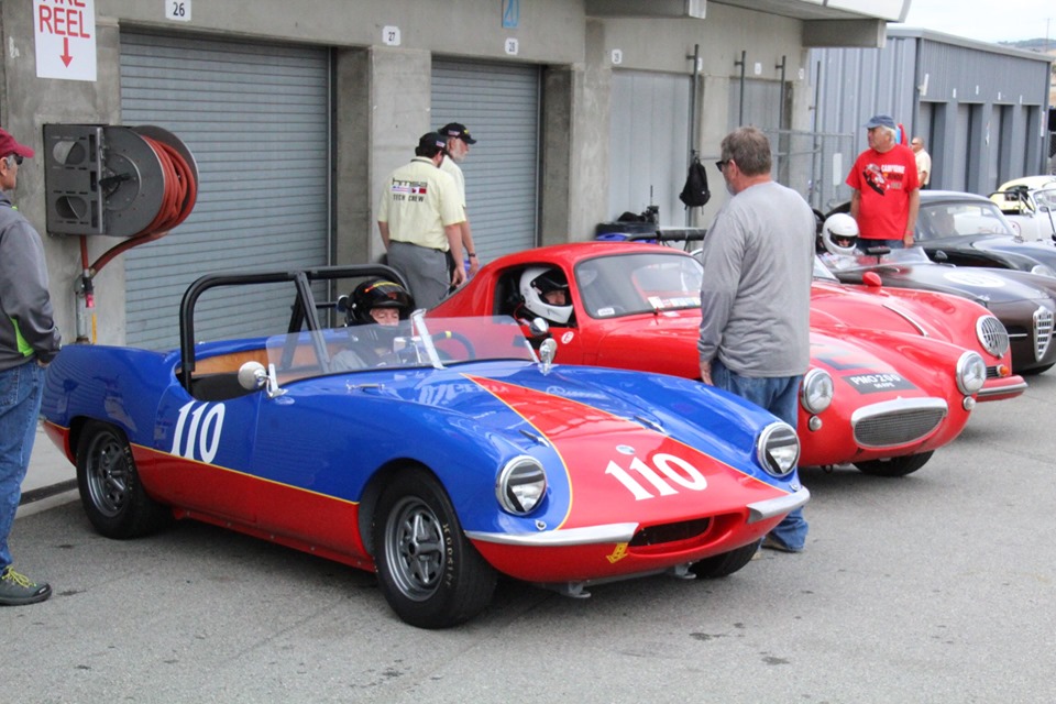 Name:  Monterey 2019 #37 Elva and AH Sprite PMO200 in pits Terry Cowan.jpg
Views: 1774
Size:  167.3 KB