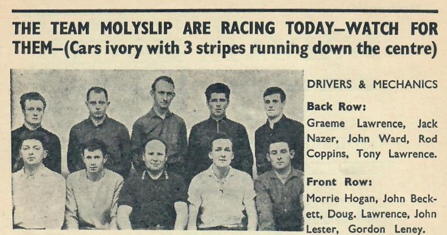 Name:  Motor Racing Pukekohe #121 1965 Team Molyslip Drivers and Mechanics Graham Woods .jpg
Views: 1529
Size:  143.2 KB