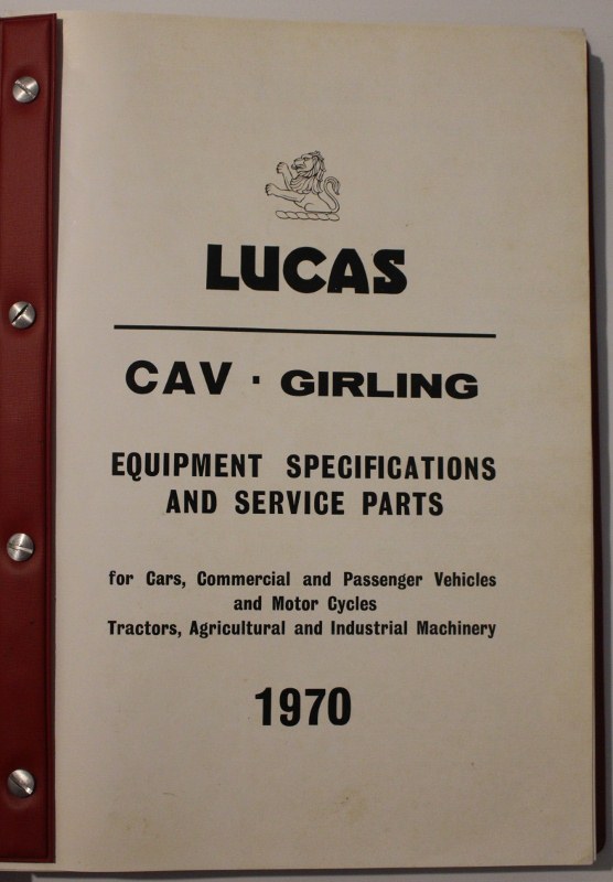 Name:  Motoring Books #1651 Lucas CAV Girling Manual Inside page P Webb colln R Dowding 2020_07_21_1697.jpg
Views: 965
Size:  101.5 KB