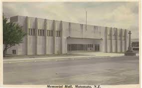 Name:  Matamata 1950 #26 The Memorial Hall Tainui Street by Library .jpg
Views: 849
Size:  5.6 KB