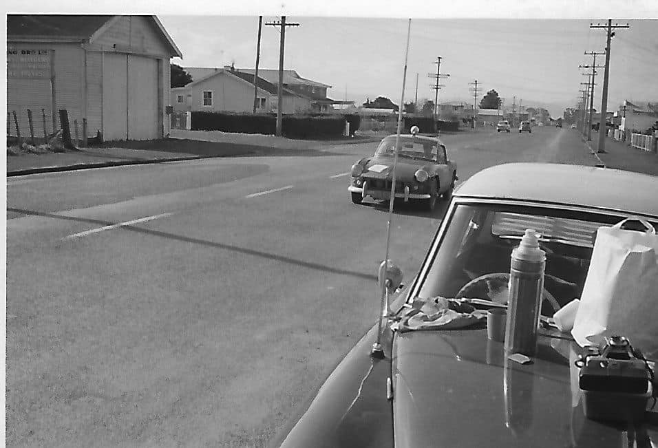 Name:  NSCC 1965 #34 Castrol Rally 1965 Control in  Ngatea.  John McNicoll arriving John L Lawton .jpg
Views: 1324
Size:  61.8 KB