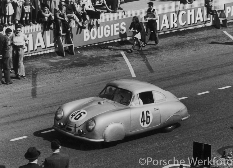 Name:  # 46 Porsche 356 SL @ Le Mans.jpg
Views: 917
Size:  102.4 KB