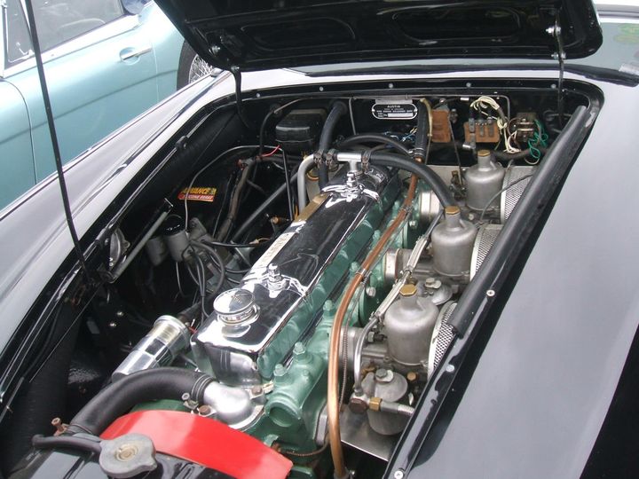 Name:  AH 3000 #451 Triple carb set up 2013 photo Healey Museum .jpg
Views: 1623
Size:  74.4 KB