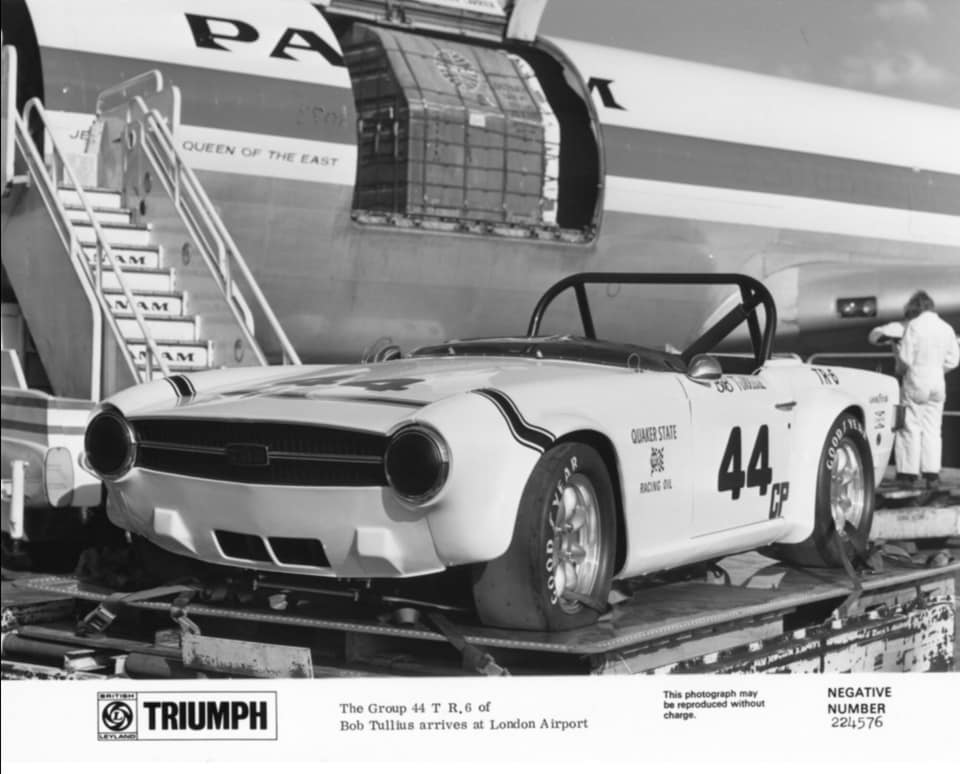 Name:  Models #044 Triumph Photo Bob Tullius GP 44 TR6 unloading Jurg Schopper archives .jpg
Views: 1224
Size:  61.8 KB