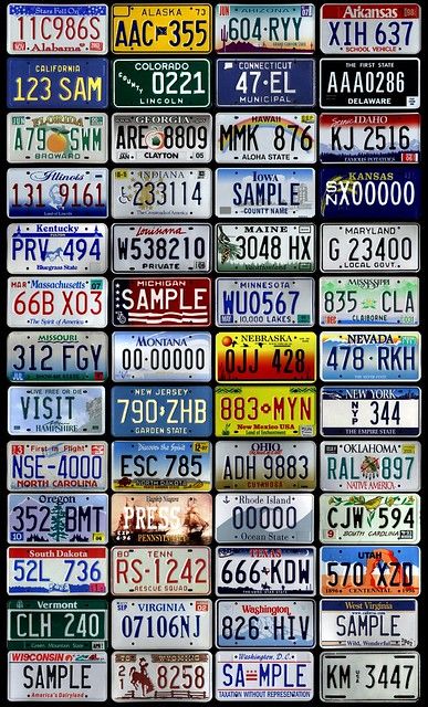 Name:  NZ Number Plates #251 USA Plates the 50 States montage .jpg
Views: 748
Size:  100.4 KB