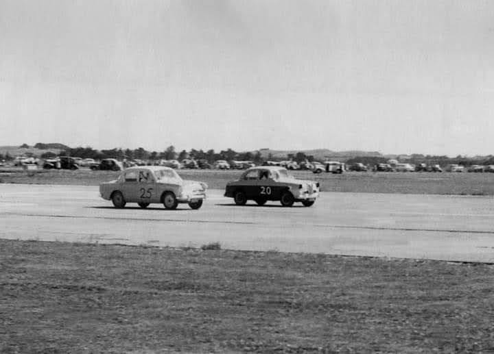 Name:  Ohakea 1961 #027 Humber 80 Maurice Larsen #25 Wolseley 1500 #20 R L Salmone Taupo Q on track RC .jpg
Views: 524
Size:  39.4 KB