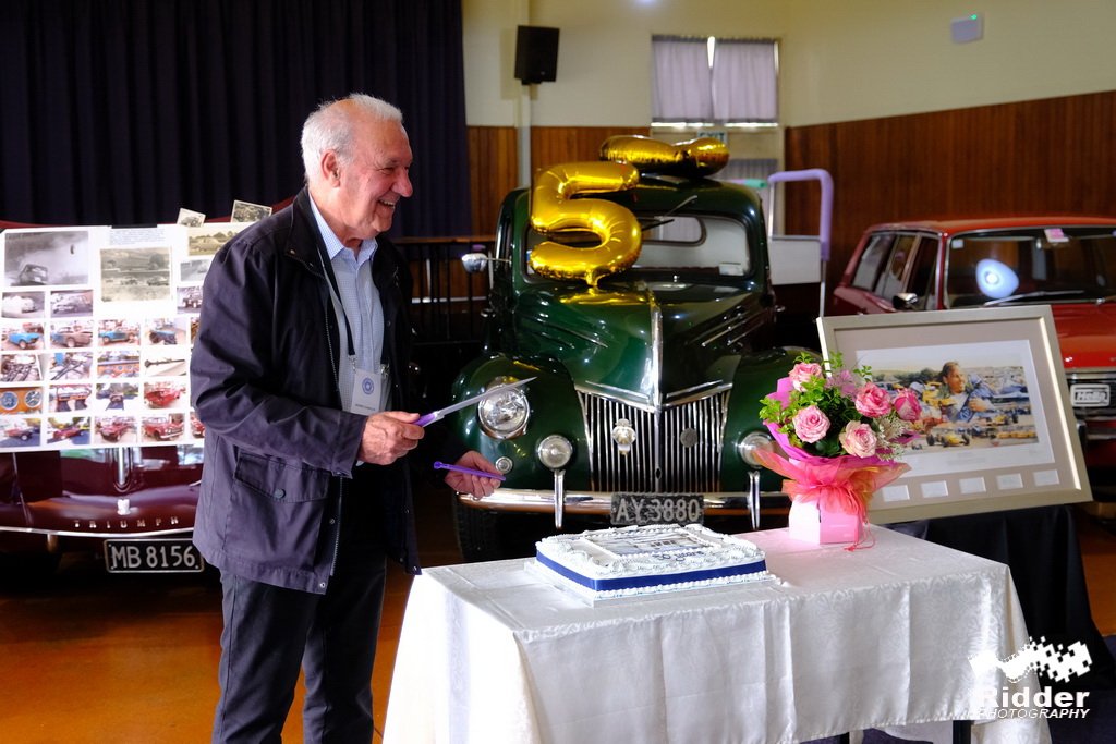 Name:  NSCC 2022 #832 Morrie Chandler cuts the cake Rob Williams Ford V8 at back 20 Aug 2022 photo Geof.jpg
Views: 632
Size:  133.9 KB