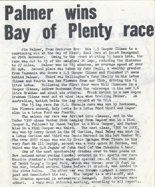 Name:  Motor Racing Mt Maunganui #014 1963 event Report Jim Palmer wins Car Club magazine early 1964 Gr.jpg
Views: 463
Size:  98.6 KB