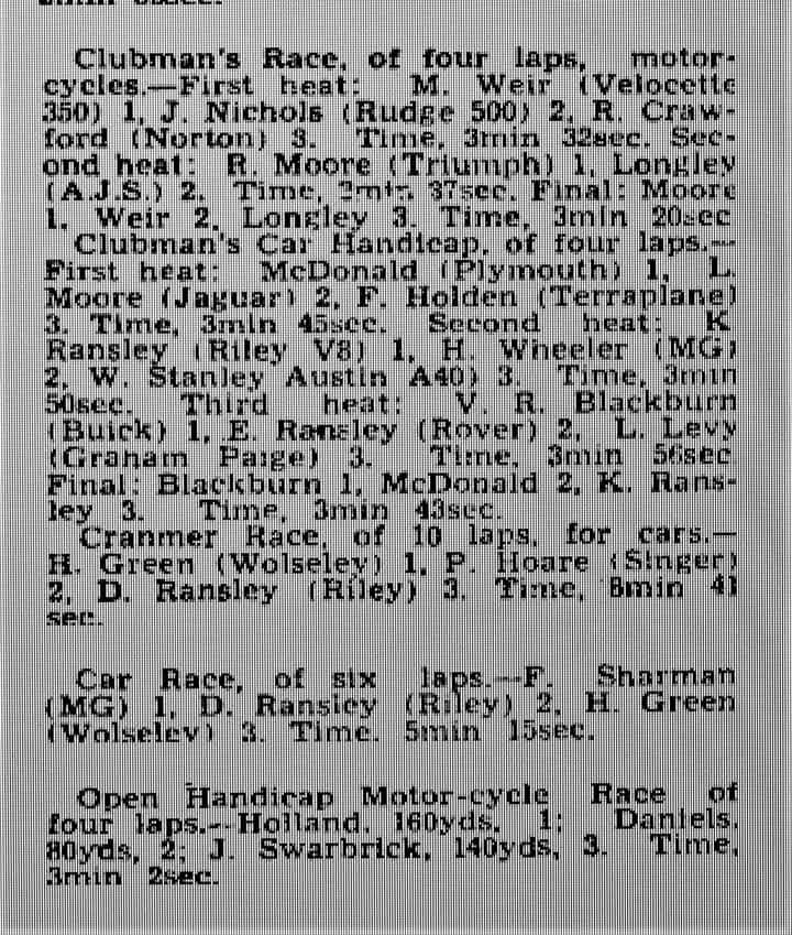 Name:  Dunedin 1949 #013 Motor Racing Te Pirita Airfield -1949 Results Part two Milan Fistonic .jpg
Views: 512
Size:  135.9 KB