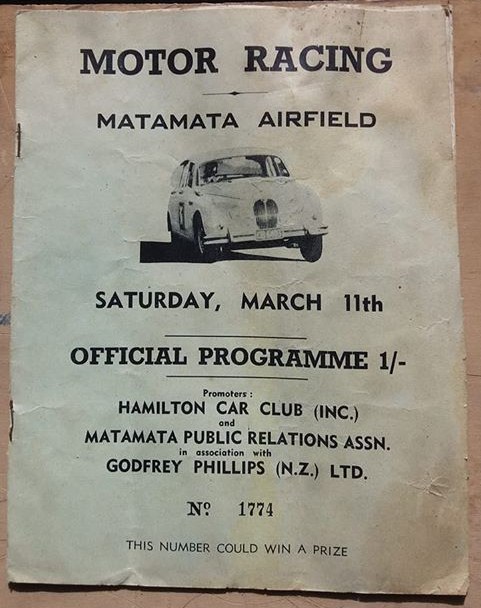 Name:  Motor Racing Matamata #081 Airfield Races Waharoa 11 Mar 1967 Programme Cover Patrick O'Hanlon ..jpg
Views: 525
Size:  99.0 KB