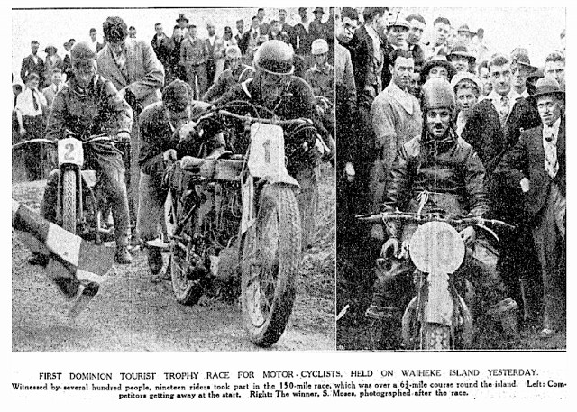Name:  Motor Racing Waiheke #131 NZ TT First event 3 June 1931 6.75 mile track 150 laps Herald 04-06-19.jpg
Views: 417
Size:  180.0 KB