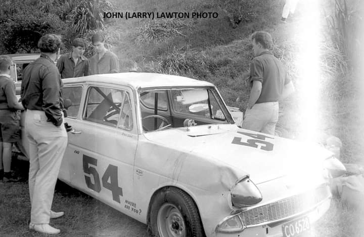Name:  Motor Racing Paritutu #045 Paritutu 1965 Anglia Car #54 accident J L Lawton  .jpg
Views: 219
Size:  48.7 KB