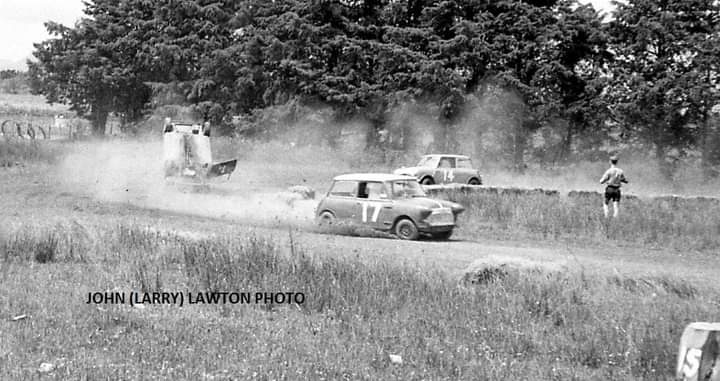 Name:  Motor Racing Kerepehi #016 TVCC 1967 Feb Mini rolling over #2 close up John Larry Lawton.jpg
Views: 362
Size:  56.7 KB