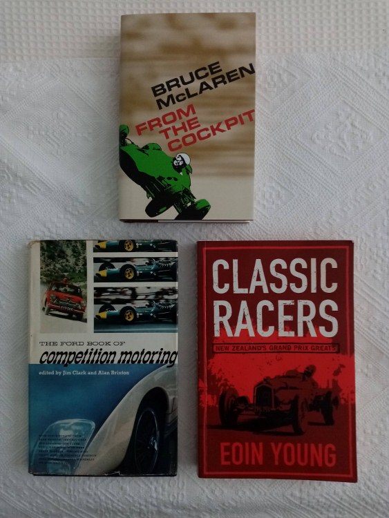 Name:  Motoring Books #0074 Bruce McLaren Ford Book Classic Racers Front covers   (563x750) (2).jpg
Views: 482
Size:  118.0 KB