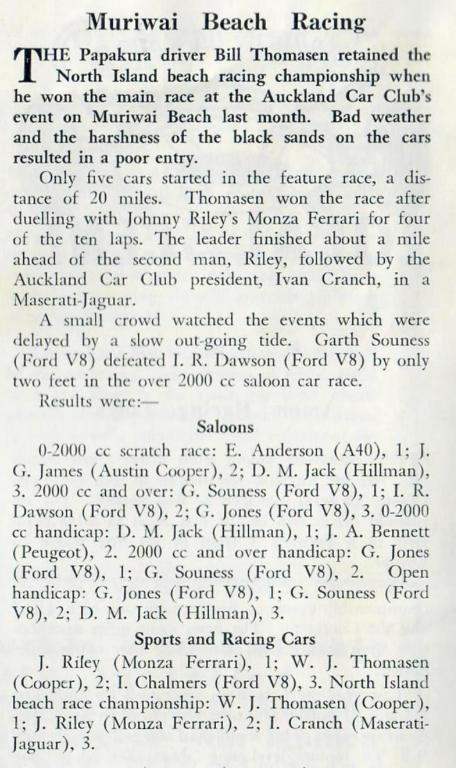 Name:  NSCC 1963 #111 ACC Muriwai Beach Races 1963 Motorman report Graham Woods .jpg
Views: 227
Size:  150.2 KB