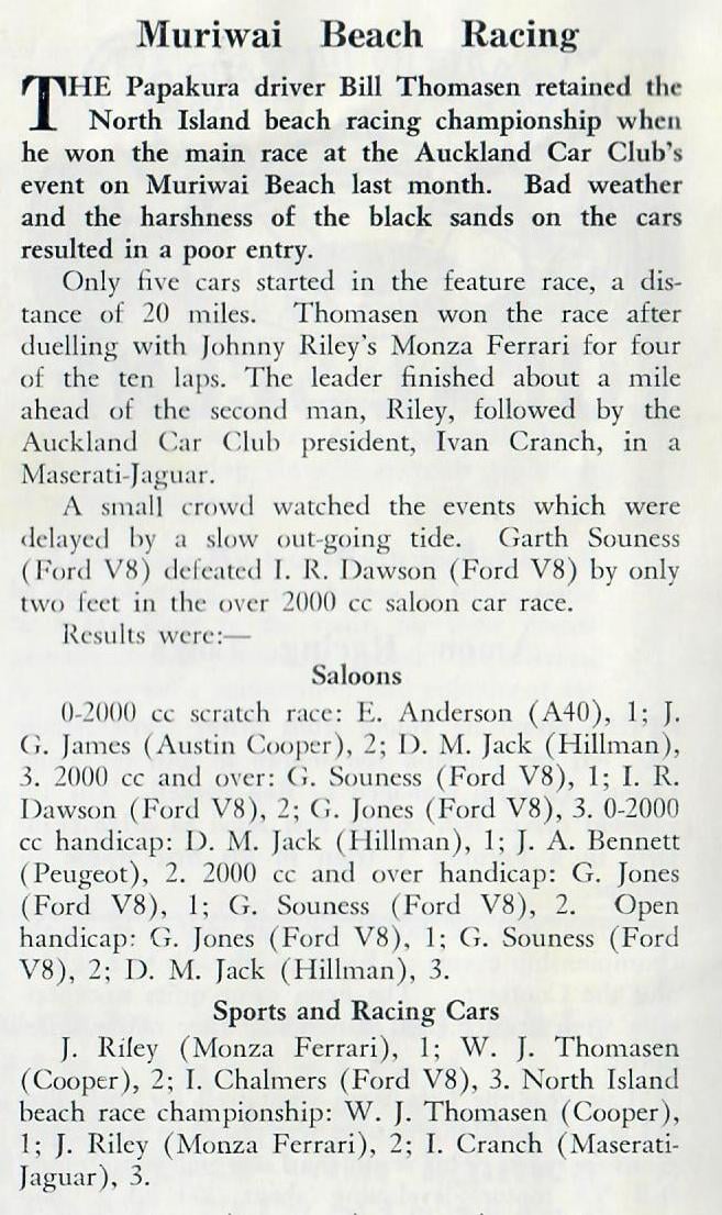 Name:  NSCC 1963 #111 ACC Muriwai Beach Races 1963 Motorman report Graham Woods .jpg
Views: 363
Size:  150.2 KB