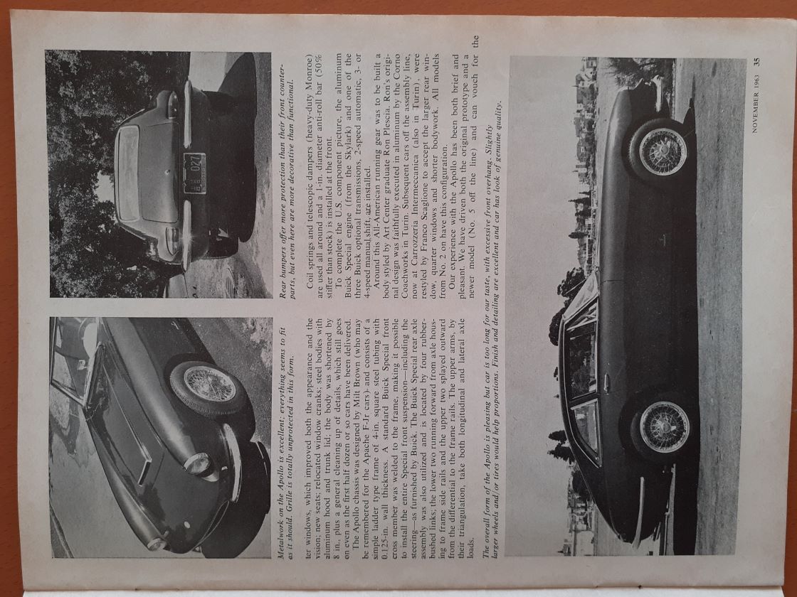 Name:  Motoring Books #617 Road and Track November 1963  Apollo GT -Buick article P2 page 35 178kb arch.jpg
Views: 254
Size:  177.8 KB