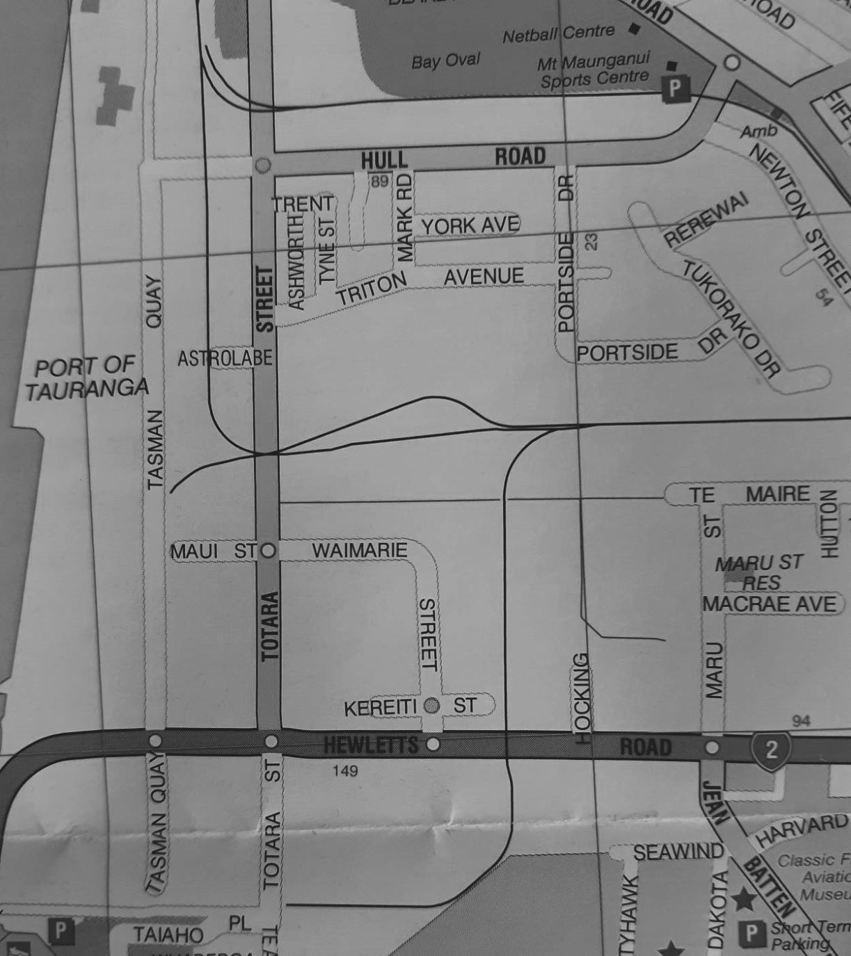 Name:  Mt Maunganui #006 B sml 1962 - 1963 Map of the area in 2020's Totara St Hull Road aligned North .jpg
Views: 3
Size:  177.6 KB