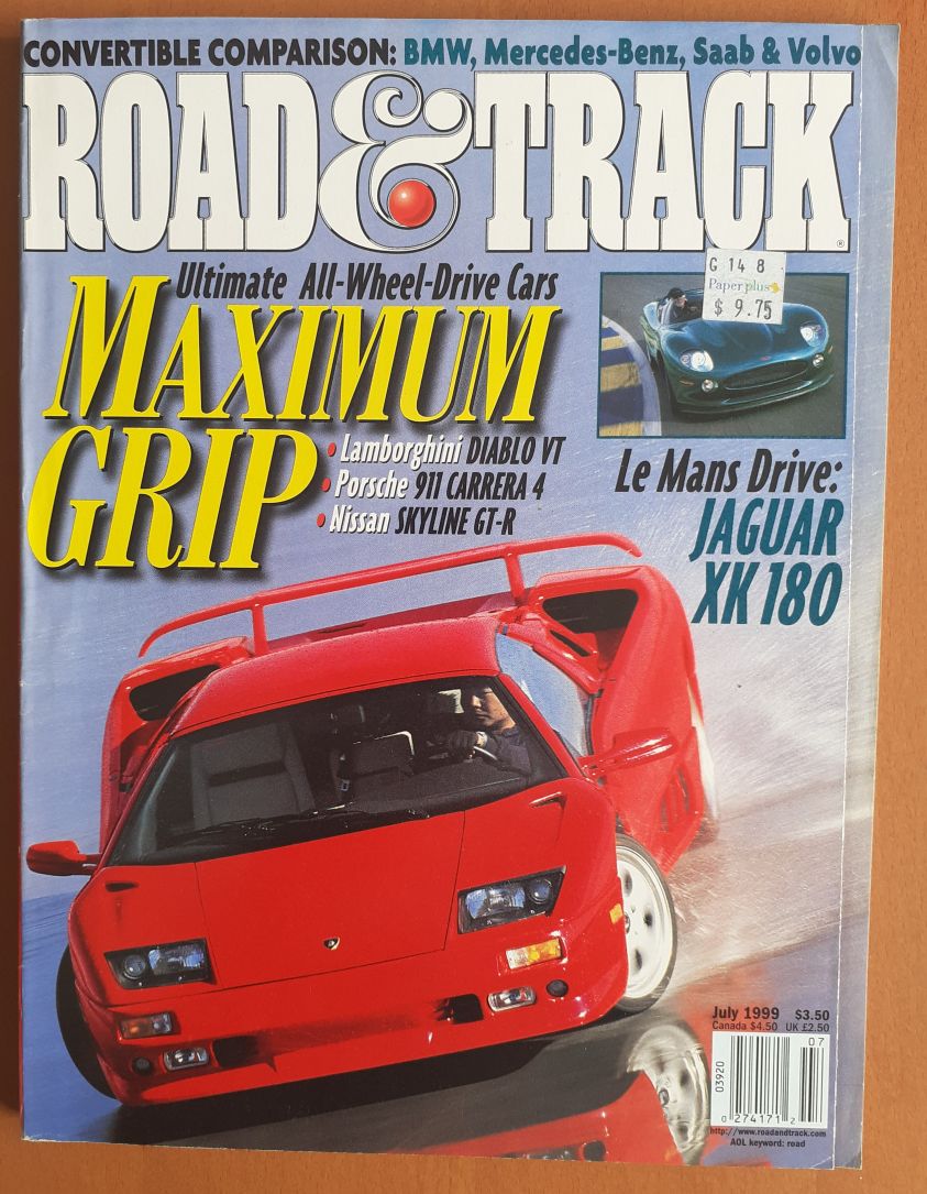 Name:  Motoring Books #622 Road and Track July 1999 Cover Vol 50 No 11 Ferrari Jaguar 178kb arch Roger .jpg
Views: 35
Size:  177.7 KB