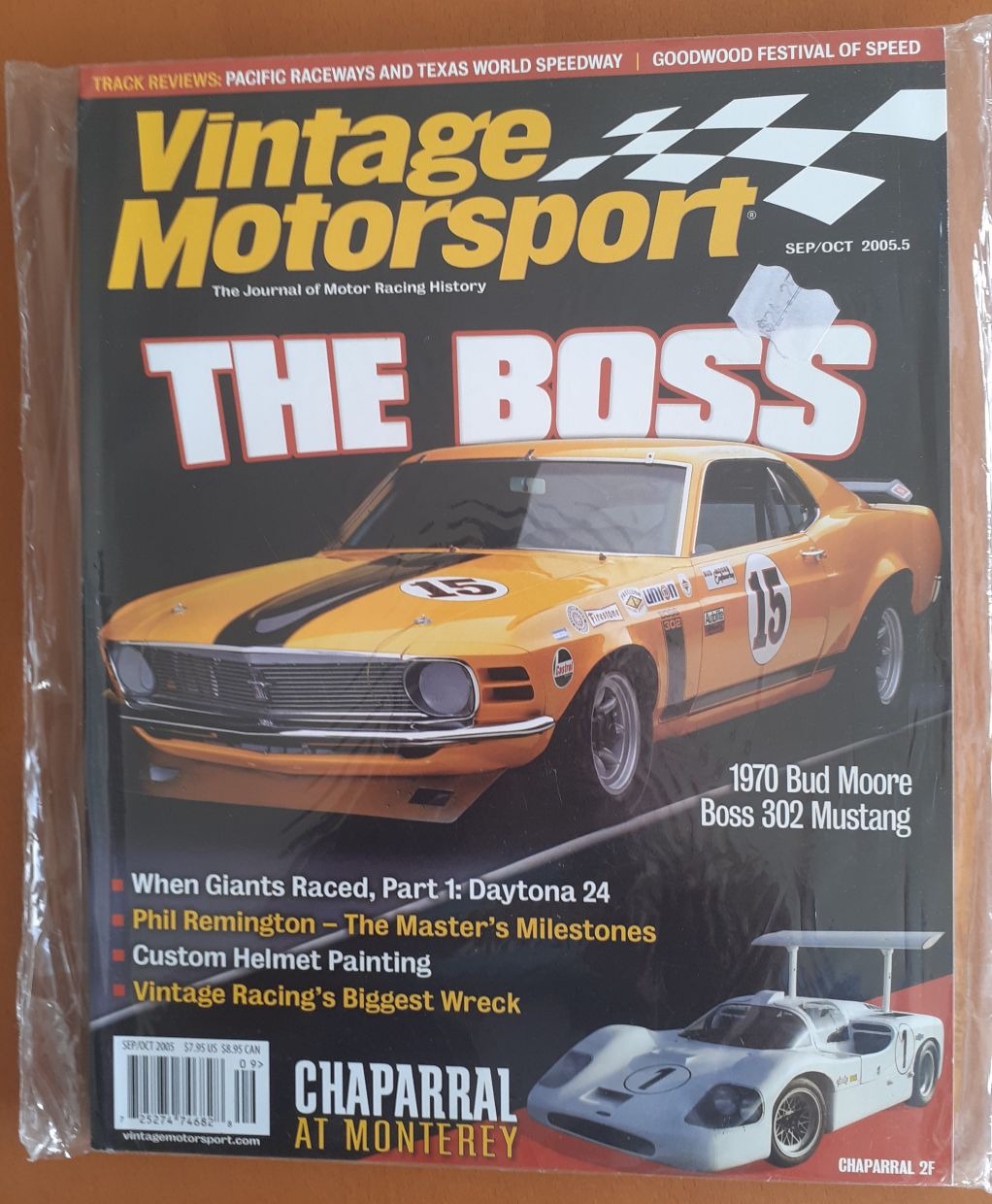 Name:  Motoring Books #629 Vintage Motorsport Sep - Oct 2005.5 unopened story Chaparral 179kb colln R D.jpg
Views: 33
Size:  179.7 KB