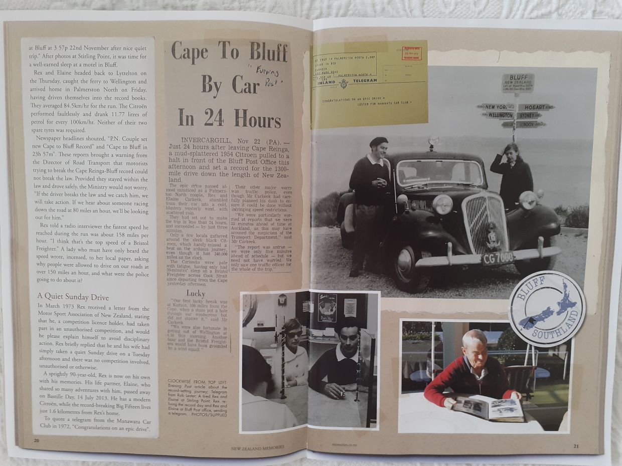 Name:  Motoring Books #780 North Cape to Bluff 24 hour drive R and E Carkeek NZ Memories #170 Pages 5 -.jpg
Views: 39
Size:  180.0 KB