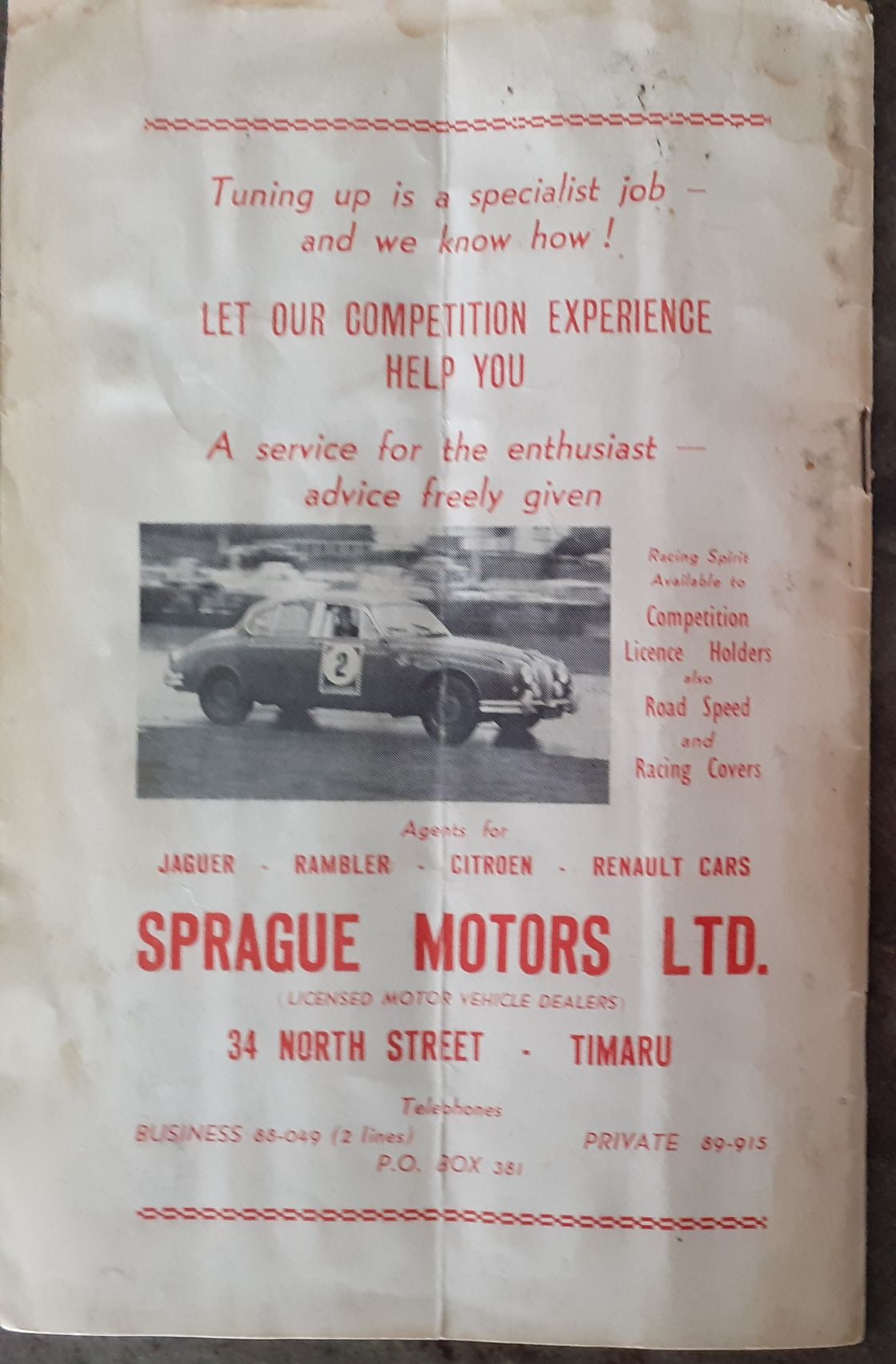 Name:  Timaru 1967 #146 Timaru Road Race 4 Feb 1967 Back Cover - Sprague Motors Advert 179kb Nic Hart .jpg
Views: 129
Size:  179.3 KB