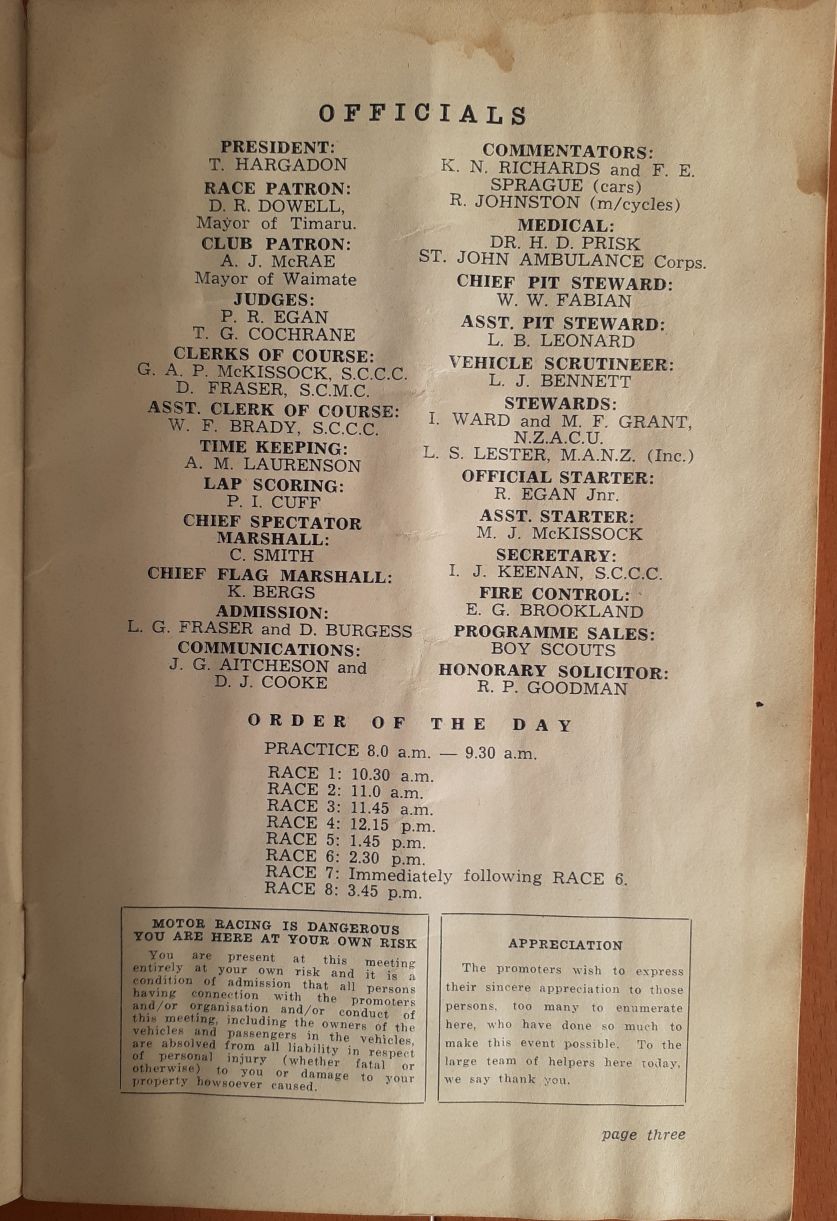 Name:  Timaru 1967 #123 Timaru Road Race 4 Feb 1967 List of Officials and Race schedule P 3 179kb Nic H.jpg
Views: 84
Size:  179.3 KB